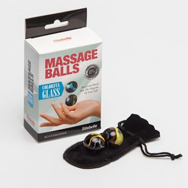 Sitabella Massage Balls Colorfil Glass, Вагинальные шарики из цветного стекла Sitabella Massage Balls Colorfil Glass, Вагинальные шарики из цветного стекла