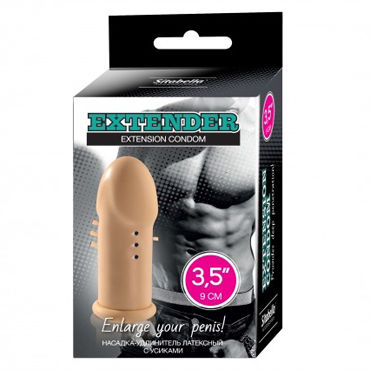 Sitabella Extender Extension Condom с усиками, 9 см, Удлиняющая насадка Sitabella Extender Extension Condom с усиками, 9 см, Удлиняющая насадка