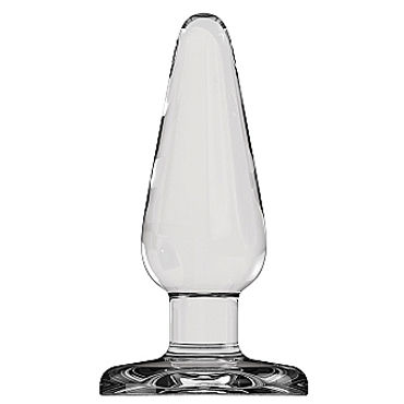 Shots Toys Bottom Line Butt plug Model 1, 10 см прозрачная, Анальная пробка Shots Toys Bottom Line Butt plug Model 1, 10 см прозрачная, Анальная пробка