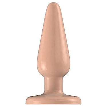 Shots Toys Bottom Line Butt plug Model 2, 13 см телесная, Анальная пробка Shots Toys Bottom Line Butt plug Model 2, 13 см телесная, Анальная пробка