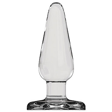 Shots Toys Bottom Line Butt plug Acrylic Model 2, 13 см прозрачная, Анальная пробка Shots Toys Bottom Line Butt plug Acrylic Model 2, 13 см прозрачная, Анальная пробка