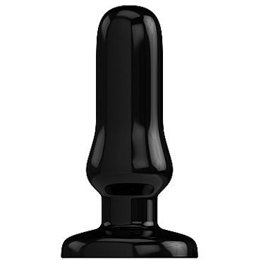 Shots Toys Bottom Line Butt plug Model 4, 13 см черная, Анальная пробка Shots Toys Bottom Line Butt plug Model 4, 13 см черная, Анальная пробка