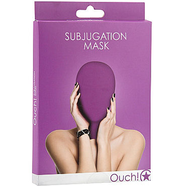 Ouch! Subjugation Mask, фиолетовая - фото, отзывы Ouch! Subjugation Mask, фиолетовая - фото, отзывы