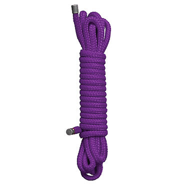 Ouch! Japanese Rope 5м, фиолетовая - фото, отзывы Ouch! Japanese Rope 5м, фиолетовая - фото, отзывы