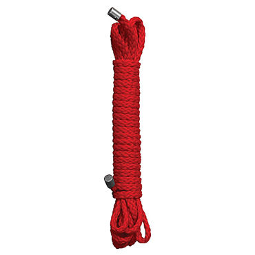 Ouch! Kinbaku Rope 5м, красная - фото, отзывы Ouch! Kinbaku Rope 5м, красная - фото, отзывы