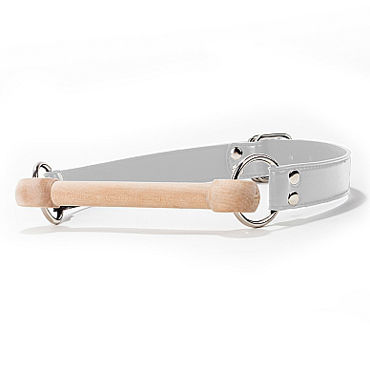 Ouch! Wooden Bridle, с белым ремешком - фото, отзывы Ouch! Wooden Bridle, с белым ремешком - фото, отзывы