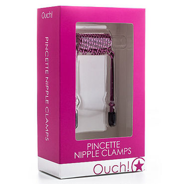 Ouch! Pincette Nipple Clamps, розовый - фото, отзывы Ouch! Pincette Nipple Clamps, розовый - фото, отзывы