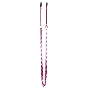 Ouch! Pincette Nipple Clamps, розовый, Металлический зажим на соски Ouch! Pincette Nipple Clamps, розовый, Металлический зажим на соски