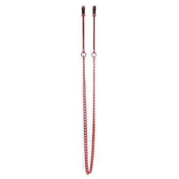 Ouch! Pincette Nipple Clamps, красный, Металлический зажим на соски Ouch! Pincette Nipple Clamps, красный, Металлический зажим на соски