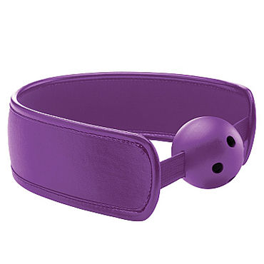 Ouch! Brace Ball Gag, фиолетовый - фото, отзывы Ouch! Brace Ball Gag, фиолетовый - фото, отзывы