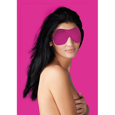 Ouch! Curvy Eye mask, розовая, Маска на глаза Ouch! Curvy Eye mask, розовая, Маска на глаза
