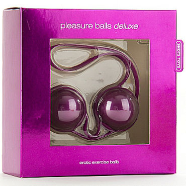 Shots Toys Pleasure Balls Deluxe, фиолетовые - фото, отзывы Shots Toys Pleasure Balls Deluxe, фиолетовые - фото, отзывы