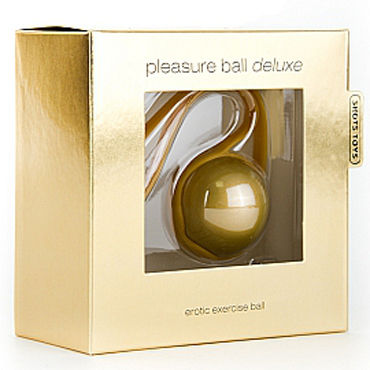 Shots Toys Pleasure Ball Deluxe, золотой - фото, отзывы Shots Toys Pleasure Ball Deluxe, золотой - фото, отзывы