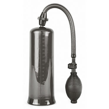 Shots Toys Dusky Power Pump, черная, Вакуумная помпа Shots Toys Dusky Power Pump, черная, Вакуумная помпа