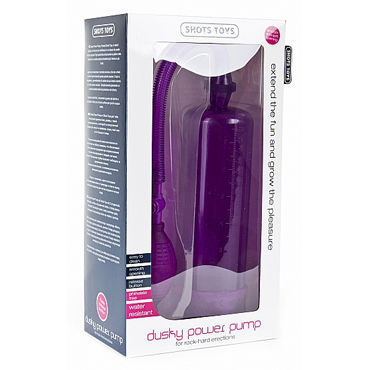 Shots Toys Dusky Power Pump, фиолетовая - фото, отзывы Shots Toys Dusky Power Pump, фиолетовая - фото, отзывы