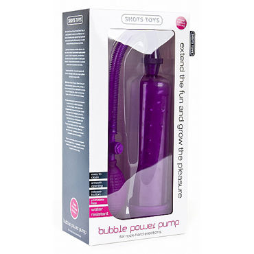 Shots Toys Bubble Power Pump, фиолетовая - фото, отзывы Shots Toys Bubble Power Pump, фиолетовая - фото, отзывы