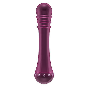 Shots Toys The Emerald, фиолетовый, Вибратор с кристаллами Shots Toys The Emerald, фиолетовый, Вибратор с кристаллами