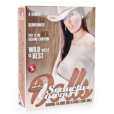 Shots Toys Seductive Cowgirl, Надувная секс-кукла Shots Toys Seductive Cowgirl, Надувная секс-кукла