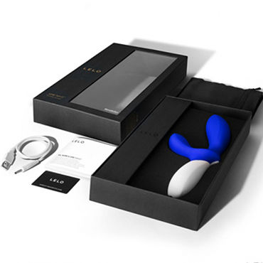 Lelo Loki Wave, синий - Перезаряжаемый стимулятор простаты с подвижной головкой и стимуляцией промежности - купить в секс шопе Lelo Loki Wave, синий - Перезаряжаемый стимулятор простаты с подвижной головкой и стимуляцией промежности - купить в секс шопе