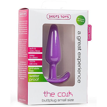 Shots Toys The Cork Small, фиолетовая - фото, отзывы Shots Toys The Cork Small, фиолетовая - фото, отзывы