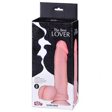 Lola Toys The Best Lover, 18.5 см - Реалистичный фаллоимитатор на присоске - купить в секс шопе Lola Toys The Best Lover, 18.5 см - Реалистичный фаллоимитатор на присоске - купить в секс шопе