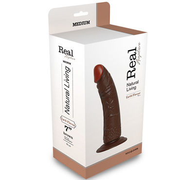 Toyz4lovers Dildo Real Rapture 20см, коричневый - фото, отзывы Toyz4lovers Dildo Real Rapture 20см, коричневый - фото, отзывы