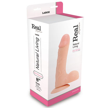 Toyz4lovers Dildo Real Rapture 23см, телесный - фото, отзывы Toyz4lovers Dildo Real Rapture 23см, телесный - фото, отзывы