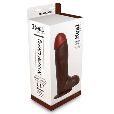 Toyz4lovers Dildo Real Rapture 31см, коричневый - фото, отзывы Toyz4lovers Dildo Real Rapture 31см, коричневый - фото, отзывы