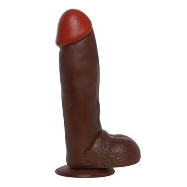 Toyz4lovers Dildo Real Rapture 31см, коричневый, Фаллоимитатор-реалистик на присоске Toyz4lovers Dildo Real Rapture 31см, коричневый, Фаллоимитатор-реалистик на присоске