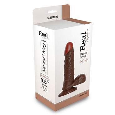 Toyz4lovers Dildo Real Rapture 19см, коричневый - фото, отзывы Toyz4lovers Dildo Real Rapture 19см, коричневый - фото, отзывы