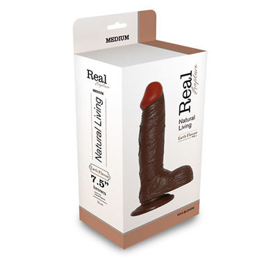 Toyz4lovers Dildo Real Rapture 21,5см, коричневый - фото, отзывы Toyz4lovers Dildo Real Rapture 21,5см, коричневый - фото, отзывы