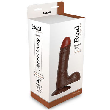 Toyz4lovers Dildo Real Rapture 23см, коричневый - фото, отзывы Toyz4lovers Dildo Real Rapture 23см, коричневый - фото, отзывы