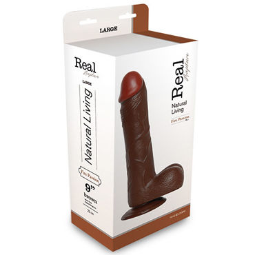 Toyz4lovers Dildo Real Rapture 25,5см, коричневый - фото, отзывы Toyz4lovers Dildo Real Rapture 25,5см, коричневый - фото, отзывы