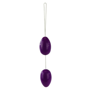 Baile Twins Ball, фиолетовые, Анальные шарики Baile Twins Ball, фиолетовые, Анальные шарики