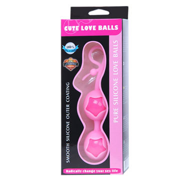 Baile Cute Love Balls Star, розовые - фото, отзывы Baile Cute Love Balls Star, розовые - фото, отзывы