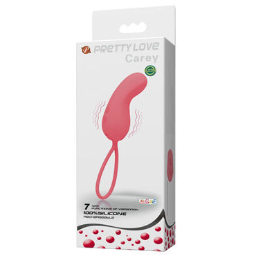 Baile Pretty Love Carey - Виброяйцо, 7 режимов вибрации - купить в секс шопе Baile Pretty Love Carey - Виброяйцо, 7 режимов вибрации - купить в секс шопе