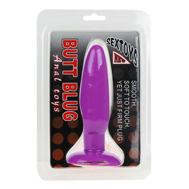 Baile Butt Blug 3,5 см, фиолетовый - фото, отзывы Baile Butt Blug 3,5 см, фиолетовый - фото, отзывы