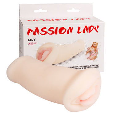 Baile Passion Lady Lily, Компактный мастурбатор-вагина с вибрацией Baile Passion Lady Lily, Компактный мастурбатор-вагина с вибрацией