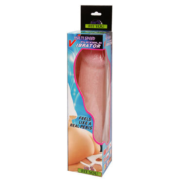 Baile Flexible Vibrator - Реалистичный вибратор - купить в секс шопе Baile Flexible Vibrator - Реалистичный вибратор - купить в секс шопе