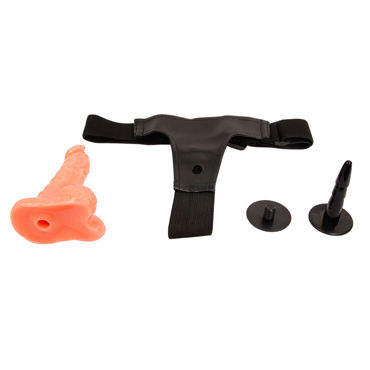 Baile Top Sex Toy Ultra Cyberskin Penis - Женский страпон с трусиками - купить в секс шопе Baile Top Sex Toy Ultra Cyberskin Penis - Женский страпон с трусиками - купить в секс шопе
