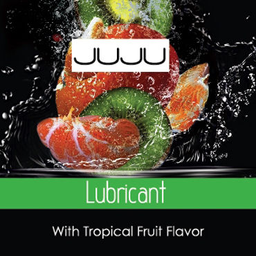 JuJu Lubricant Съедобный, саше 3мл, Со вкусом тропических фруктов JuJu Lubricant Съедобный, саше 3мл, Со вкусом тропических фруктов