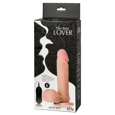 Lola Toys The Best Lover Вибратор 16 см, Реалистичный, на присоске Lola Toys The Best Lover Вибратор 16 см, Реалистичный, на присоске