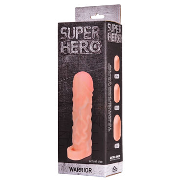 Lola Toys Super Hero Warrior, Удлиняющая насадка на пенис Lola Toys Super Hero Warrior, Удлиняющая насадка на пенис