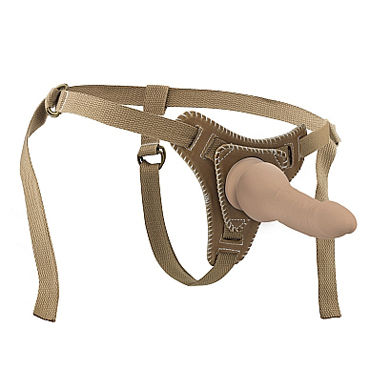 Ouch! Strap-On With Straps, телесный - фото, отзывы Ouch! Strap-On With Straps, телесный - фото, отзывы