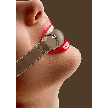 Ouch! Solid Ball Gag, бежевый, Силиконовый кляп Ouch! Solid Ball Gag, бежевый, Силиконовый кляп