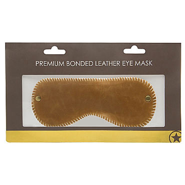 Ouch! Eyemask, коричневая - Маска на глаза - купить в секс шопе Ouch! Eyemask, коричневая - Маска на глаза - купить в секс шопе