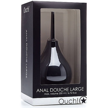 Ouch! Anal Douche Large, черный - фото, отзывы Ouch! Anal Douche Large, черный - фото, отзывы