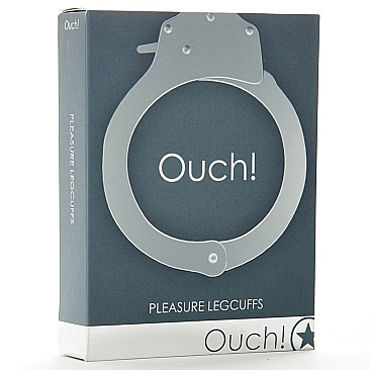 Ouch! Pleasure Legcuffs, серебристые - фото, отзывы Ouch! Pleasure Legcuffs, серебристые - фото, отзывы