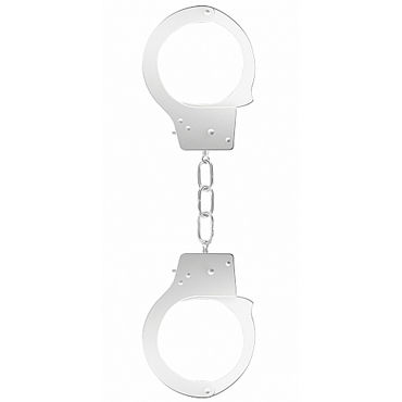 Ouch! Beginners Handcuffs, белые, Наручники для начинающих Ouch! Beginners Handcuffs, белые, Наручники для начинающих