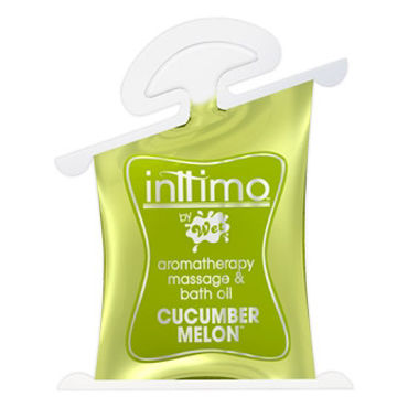 Wet Inttimo Cucumber Melon, 10 мл, Массажное масло, огурец и дыня Wet Inttimo Cucumber Melon, 10 мл, Массажное масло, огурец и дыня